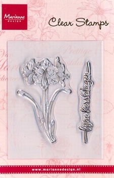 MD Clear stamps CS0829 Amaryllis