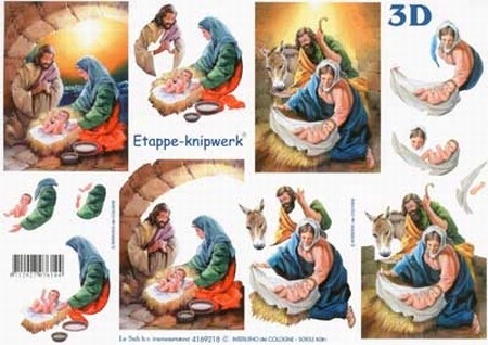 A4 Knipvel Le Suh 4169218 Geboorte van Jezus