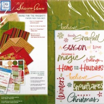 Deja Views The Sharon Ann paper HFH-P2 multicolor Holiday