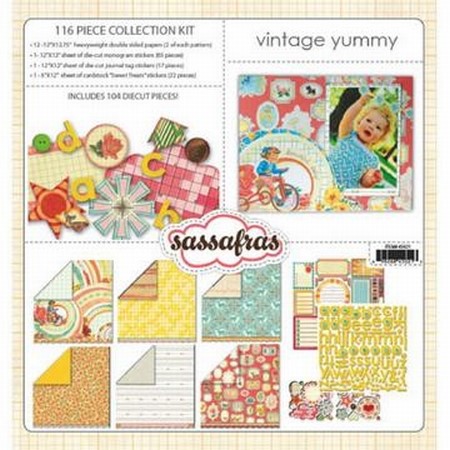 Sassafras Collection kit 45021 Vintage yummy