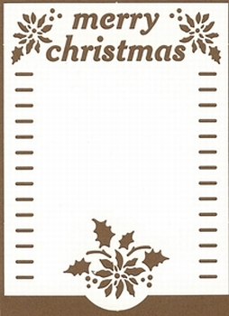 PaperUp oplegkaart 601036 A6 Merry Christmas
