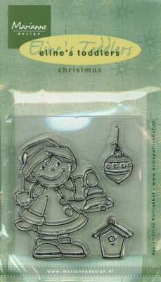 MD clear stamps EC0100 Eline's toddlers Jingle