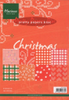 MD Pretty Paper Bloc PK9054 Christmas red