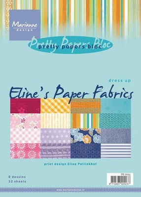 MD Pretty Papers bloc PB7023 Eline's paper fabrics
