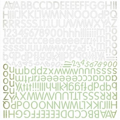 Basicgrey  ORG-2256 Stickers Origins Alphabet