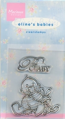 MD Clear stamps EC0111 Eline's Babies Baby