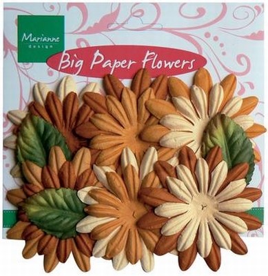 MD Big paper flower CP8950 Orange