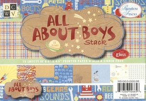 DCWV Mat stack MS-003-00036 All about boys
