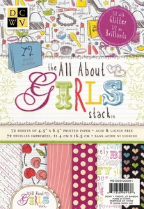 DCWV Mat stack MS-003-00051 All about girls
