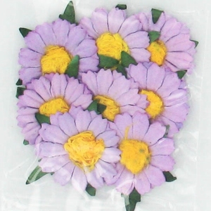 Plakbloemetjes lila