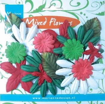 MD Paper flowers CP8962 christmas