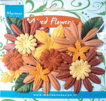 MD Paper flowers CP8957 autumn