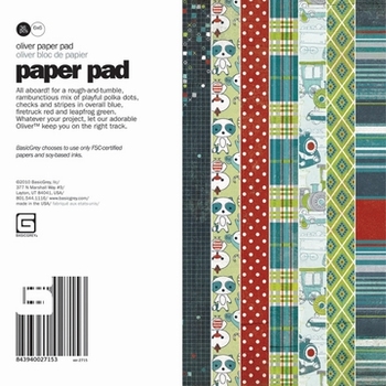 Paper pad Basicgrey VER-2715 Oliver