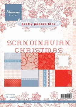 MD Pretty Paper Bloc PK9068 Scandinavian Christmas
