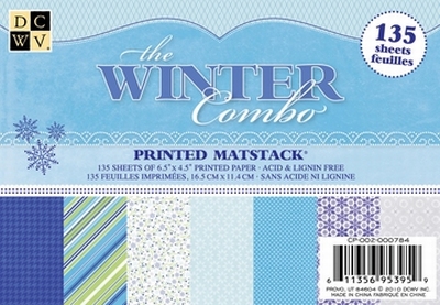 DCWV Printed Mat stack CP-002-00784 The winter combo