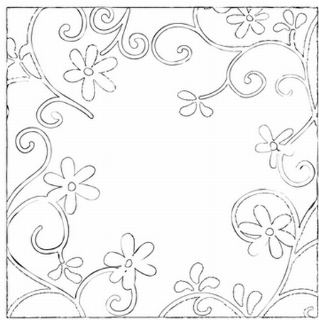 MD Clear stamps CS0843 flowers