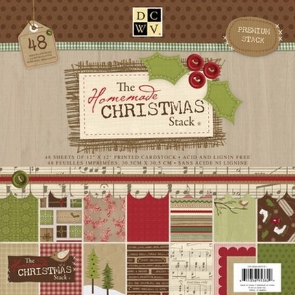 DCWV Cardstock stack CP-002-00771 Homemade christmas 3
