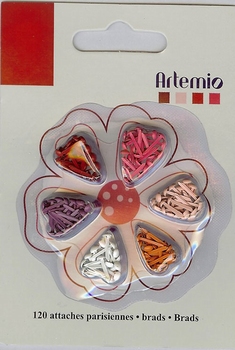 Artemio mini brads 11006069 rood