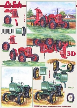 A4 Knipvel Le Suh  821511 Traktor