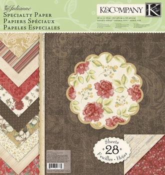 K&Company Designer Paper Pad 597372 Julianne bloemen