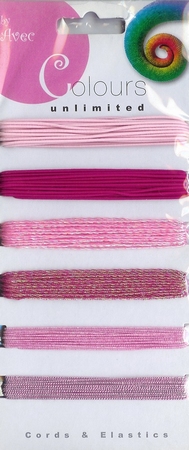 Colours Unlimited Cords & Elastics 64 Pink