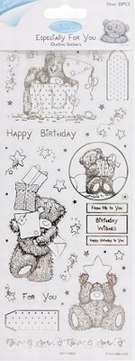 Me To You 810102 Clear Stickers Birthday Bear