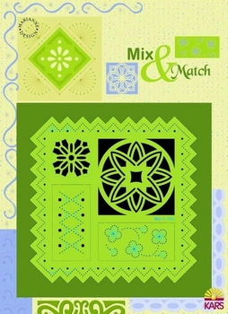 MD Stencil Mix and match MM 7002 Hoekjes