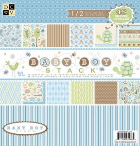 DCWV Paper stack PS-005-00137 Baby Boy 2