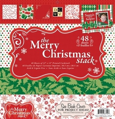 DCWV Paper stack CP-002-00820 Merry Christmas 2011