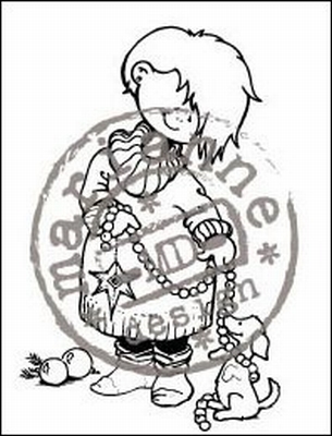 MD clear stamps Hetty's Snoesjes HM9447 Decorating