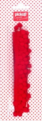 Mix and Match embellishments pom poms 200031 rood