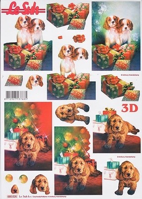 Le Suh 3D Stansvel 680026 Honden