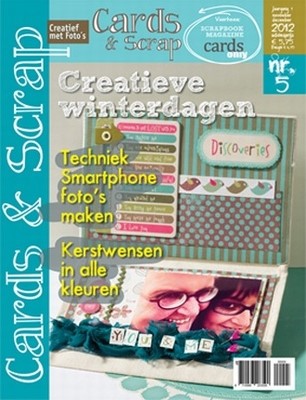 Tijdschrift Cards & Scrap 5 nov / dec 2012