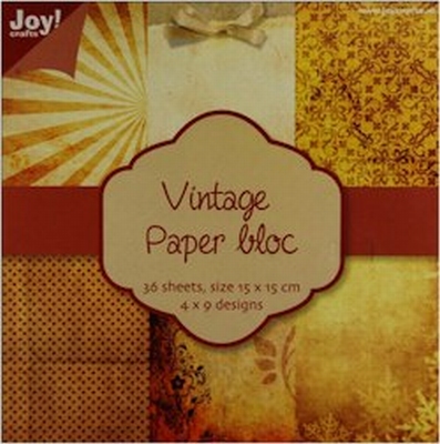 Joy! Papierblok 6011-0101 Vintage 1