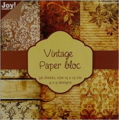 Joy! Papierblok 6011-0102 Vintage 2