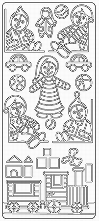 Sticker Kind Elisabeth Craft Designs 0319 Speelgoed