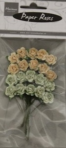 MD Paper Roses RB2217 green-offwhite