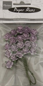 MD Paper Roses RB2216 lavender