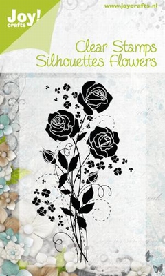 Joy! Clear stamps 6410-0048 Silhouettes flowers