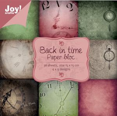 Joy! Papierblok 6011-0020 Back in time
