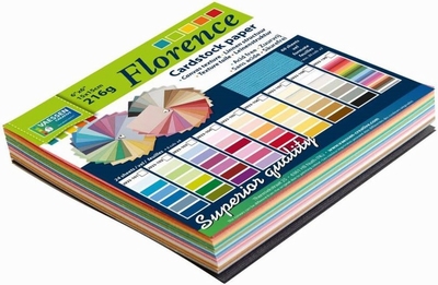 Florence cardstock paper linnenstructuur 199 multipack