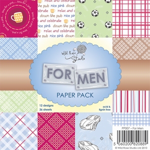Wild Roses Studio Paper Pack PP007 For Men