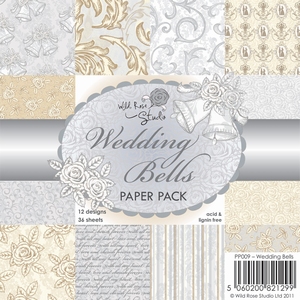 Wild Roses Studio Paper Pack PP009 Wedding Bells