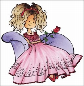 MD clear stamps Hetty's Snoesjes HM9464 Princess