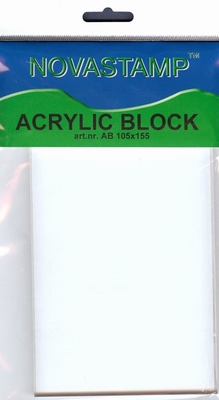 Acrylic block Novastamp 105/155