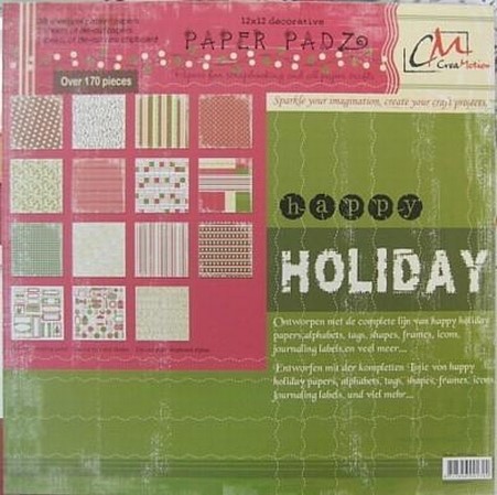 CreaMotion Paper Padz BSK345099 Holiday