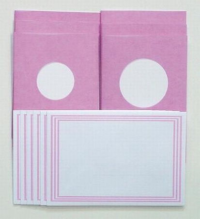LeCreaDesign Sticker-V-Stitch Passepartout set 30.3485 roze