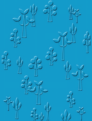 Craft Concepts Embossing folder CR900068 Tall trees