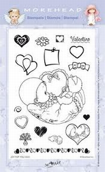 Clear stamps Morehaed Joy for you 97-0403 Valentino