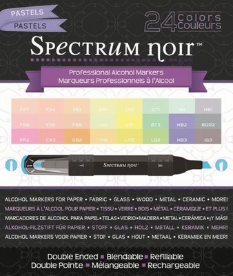Spectrum Noir Box SPECN-PASTELS24 Pastels